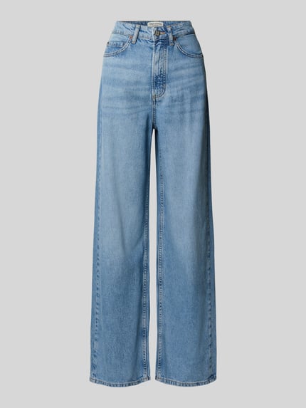 Wide Leg Jeans aus Lyocell-Baumwoll-Mix Modell 'TOLVA' Shop The Look MANNEQUINE