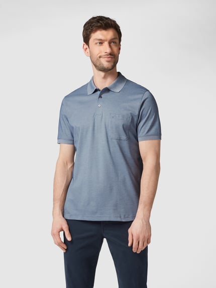 RAGMAN Poloshirt met borstzak Donkerblauw - 4