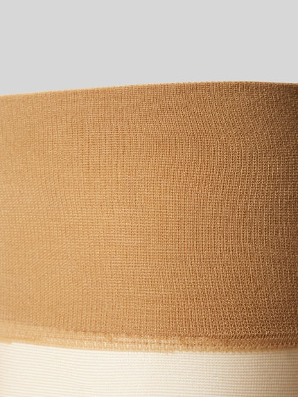 FALKE 20 DEN Feinkniestrümpfe in matter Optik Beige Melange 2