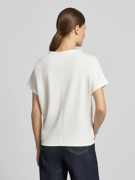 someday. T-shirt o kroju regular fit z mieszanka wiskozy model 'Kiline' Złamany biały 5