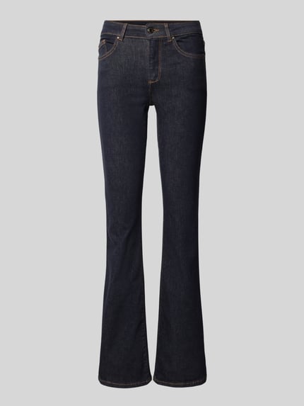 ONLY Jeansy bootcut z mieszanki bawełny Model „BLUSH” Ciemnoniebieski 2
