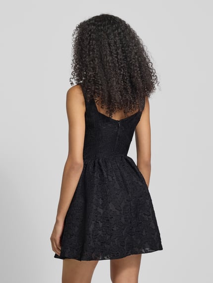Jake*s Cocktail Cocktailkleid mit Karree-Ausschnitt Black 5