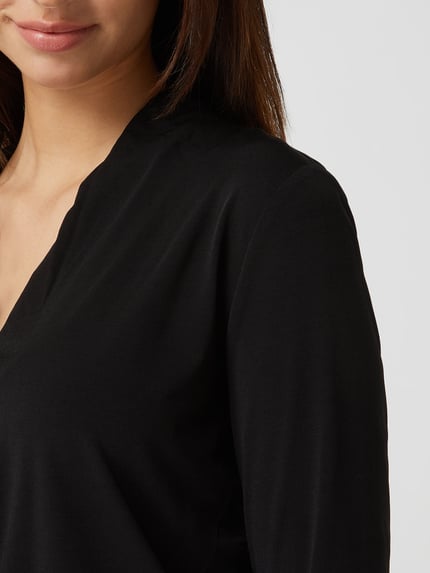 ICHI Jumpsuit in Wickel-Optik Modell 'Lima' Black 3