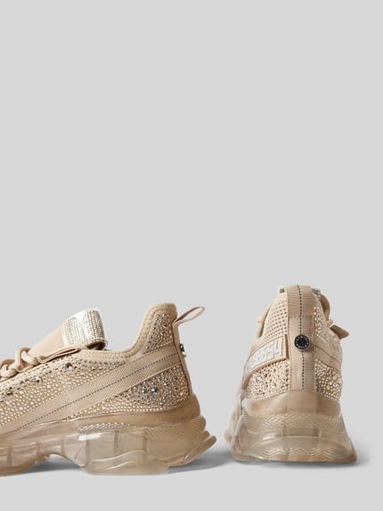 Steve Madden Chunky Sneaker mit Ziersteinbesatz Modell 'MAXILLA-R-E' Rose Gold 2