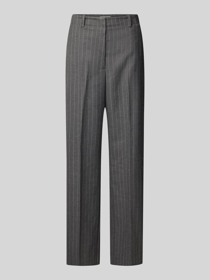 Weite Hose mit Viskose-Anteil Shop The Look MANNEQUINE