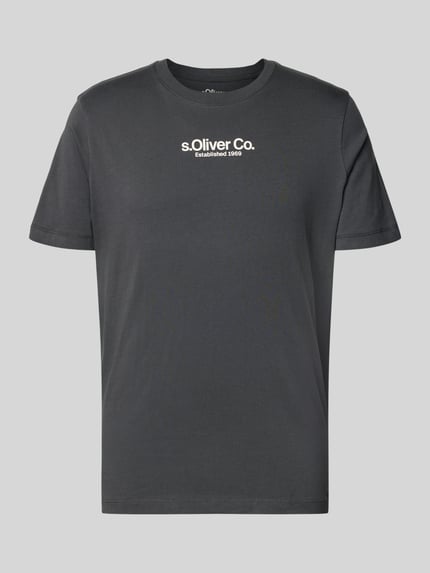 Regular Fit T-Shirt aus reiner Baumwolle  Shop The Look MANNEQUINE