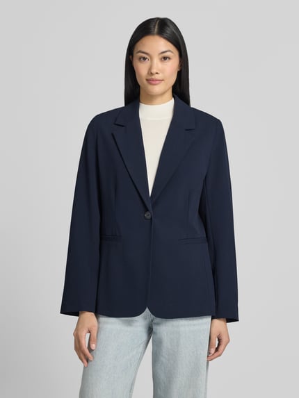 b.young Relaxed Fit Blazer mit Reverskragen Modell 'Danta' Marine 4