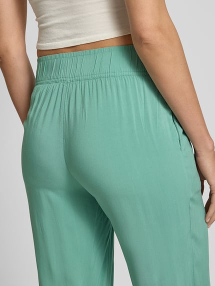 Tom Tailor Relaxed fit stoffen broek van viscosemix Mintgroen - 3