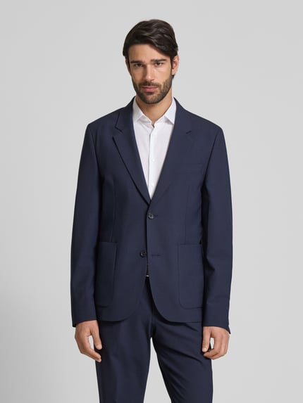 Paul Smith Sakko mit aufgesetzten Taschen Marine 4