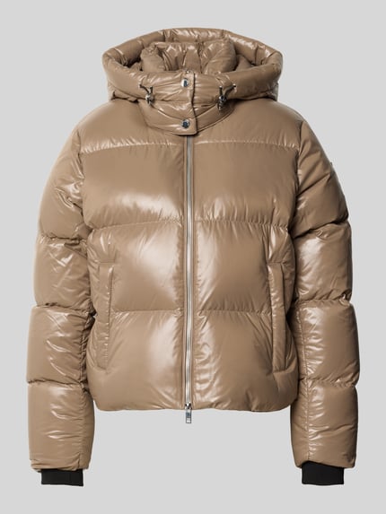 Moose Knuckles Funktionsjacke mit Kapuze moonstone jacket Hellgrau 2