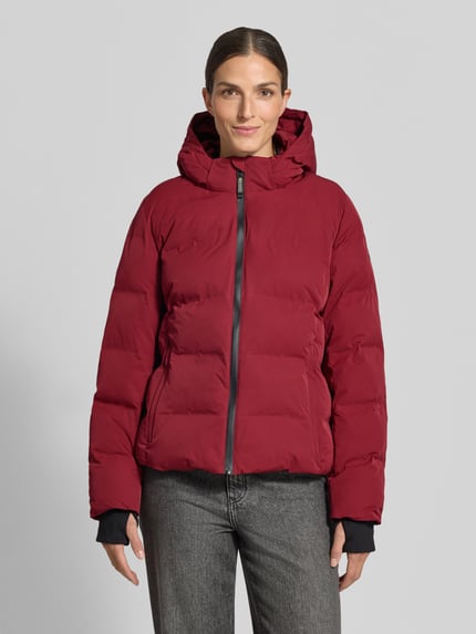 Cars Jeans Regular Fit Steppjacke mit Kapuze Modell 'KAILA' Bordeaux 4