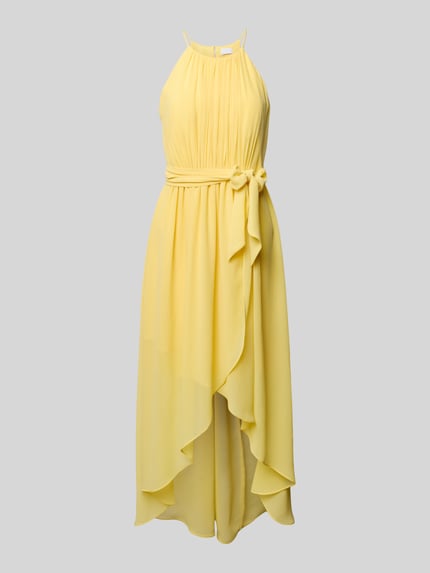 Jake*s Cocktail Cocktailkleid mit Raffungen GELB 2