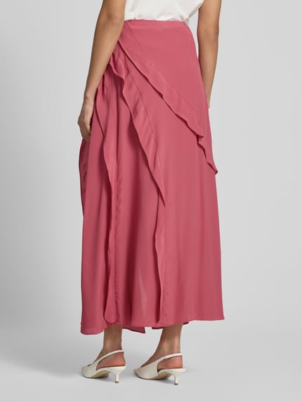 Ted Baker Maxirok met volants, model 'olwani' Rosé - 5