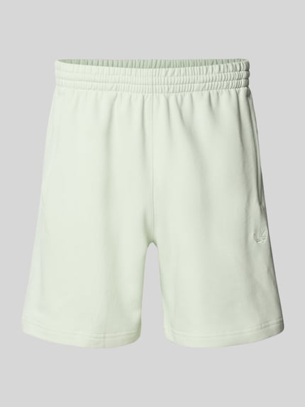 adidas Originals Relaxed Fit Sweatshorts aus reiner Baumwolle mit Logo-Stitching Lind 2