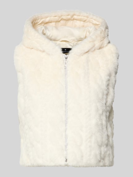 monari Weste mit Kapuze Offwhite 2