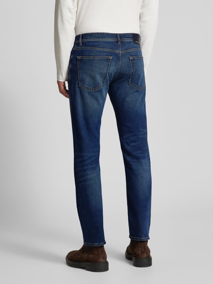 Pierre Cardin Jeansy o kroju regular fit z 5 kieszeniami model ‘LYON’ Niebieski 5