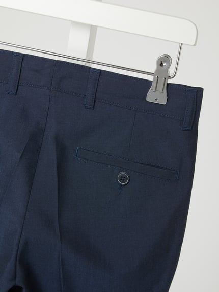 G.O.L. Chino mit elastischem Bund Blau 4