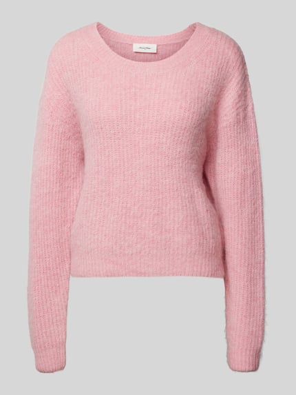 Regular Fit Strickpullover mit Alpaka-Anteil Shop The Look MANNEQUINE