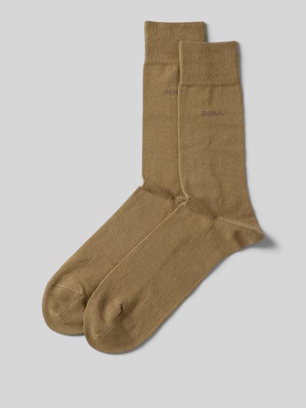 BOSS Socken aus Baumwoll-Mix im 2er-Pack Beige 1