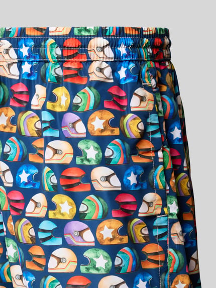 Zeybra Badehose mit elastischem Bund Marine 2