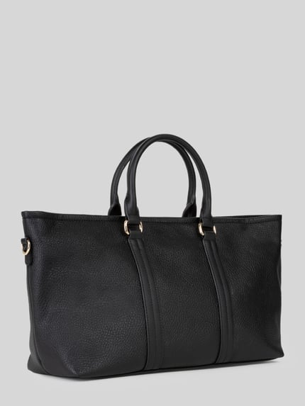 Valentino Bags torba shopper z odpinanym paskiem na ramię model 'MAURY' Czarny 3