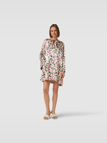 BAUM & PFERDGARTEN Mini-jurk van pure viscose Lichtroze - 1