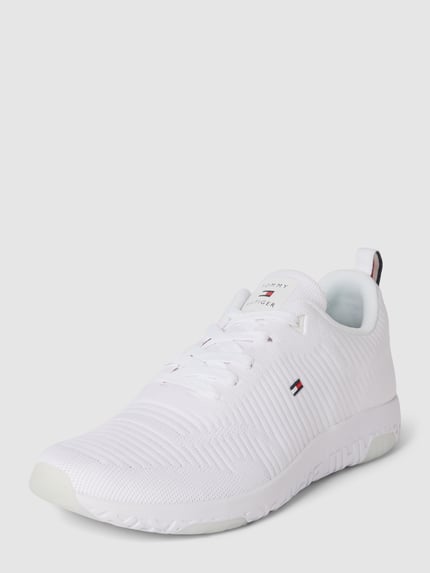 Tommy Hilfiger Sneaker mit Label-Stitching Weiss 1