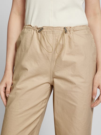 ONLY Baggy Fit Hose mit Tunnelzügen Modell 'ECHO-LAIA' Sand 3