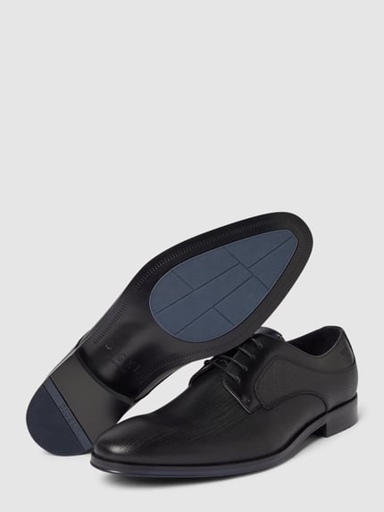 DIGEL Derby-Schuhe mit Schnürverschluss Modell 'Sio' Black 4