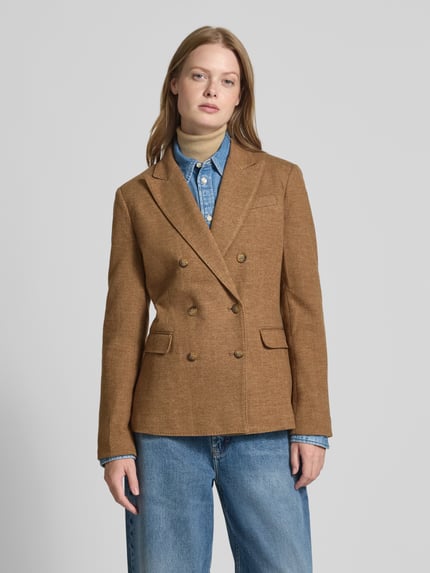 Polo Ralph Lauren Blazer mit Reverskragen Camel 4