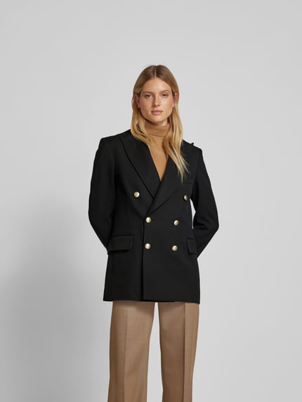 Victoria Beckham Blazer met reverskraag Zwart - 4