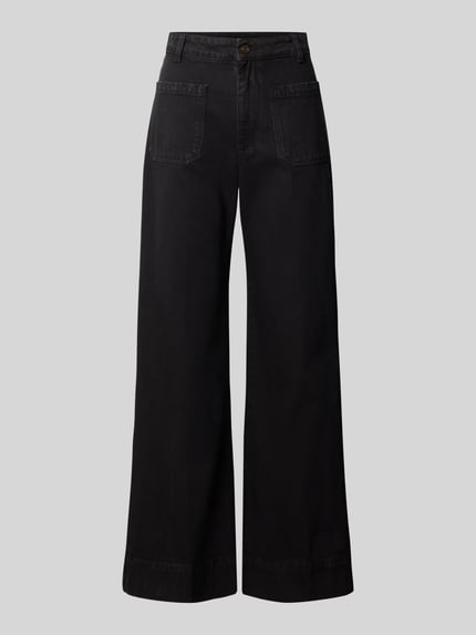 Wide Fit Jeans aus reiner Escorial Wolle Shop The Look MANNEQUINE
