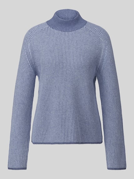 Tom Tailor Relaxed Fit Pullover aus Baumwoll-Mix Hellblau 2