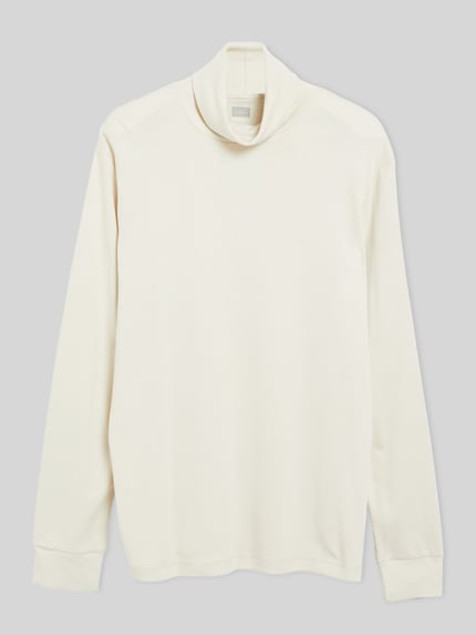 s.Oliver RED LABEL Langarmshirt mit Rollkragen Jersey Beige 2