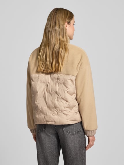 White Label Relaxed fit jack met tweewegsritssluiting Zand - 5