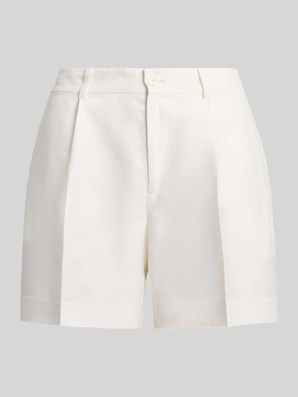 Lauren Ralph Lauren Regular Fit Chinoshorts aus Leinen-Viskose-Mix Weiss 2