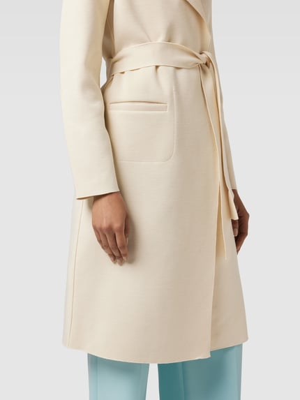 VILA Lange jas met reverskraag, model 'juice' Beige - 3