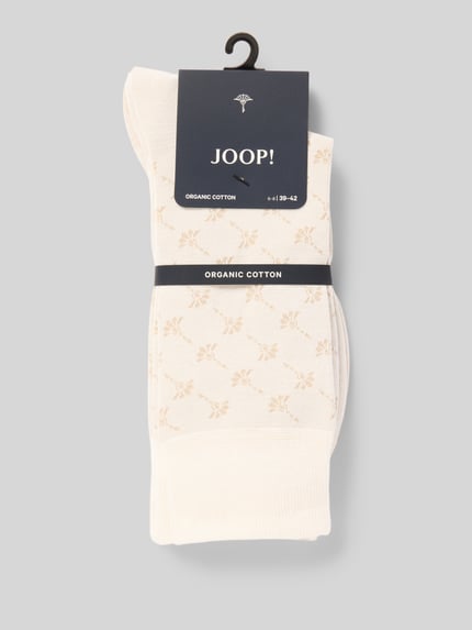JOOP! COLLECTION Sokken met elastische band in een set van 2 paar Zand - 3