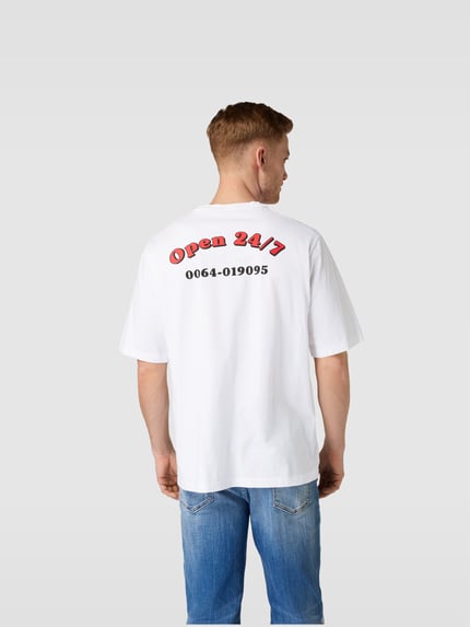 Dsquared2 T-shirt z nadrukiem z logo Biały 5
