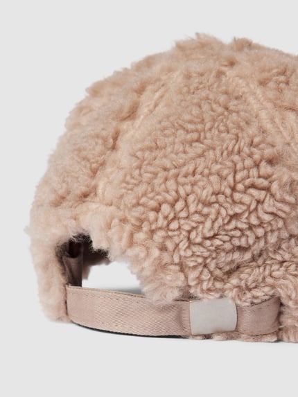 JOOP! Baseballpet in teddybontlook Taupe - 3