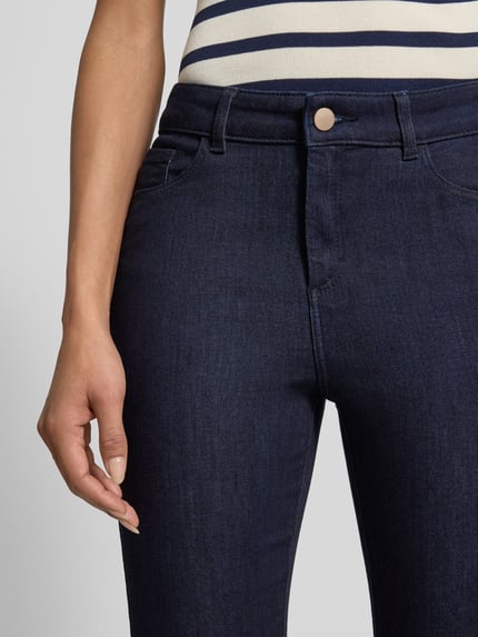 Christian Berg Woman Bootcut jeans met 5-pocketmodel Marineblauw - 3