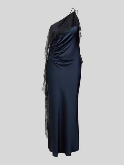Forever New Abendkleid im One-Shoulder-Design Modell 'Sylvie' Dunkelblau 1