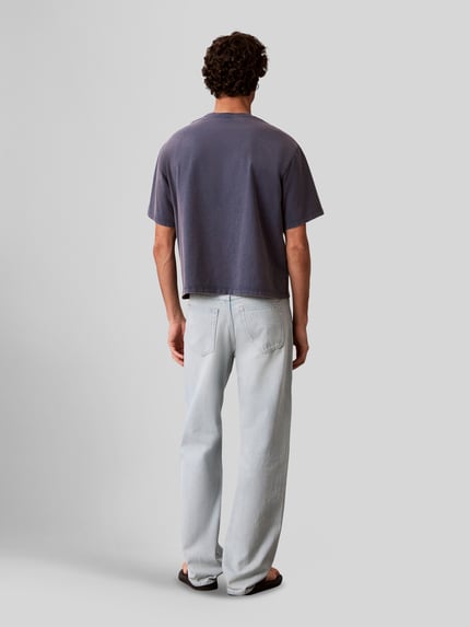 Calvin Klein Jeans straight fit jeans van puur katoen in 5-pocket-design Lichtblauw - 5