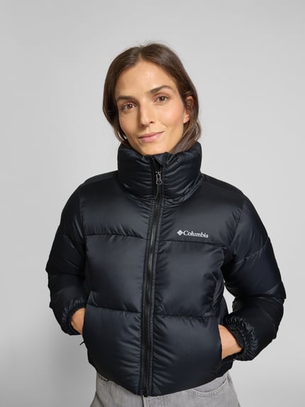 Columbia Cropped Puffer Jacket mit Label-Print Modell 'Puffect™' Black 3