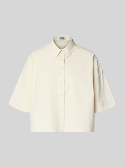 Boxy fit blouse met 1/2-mouw model 'YARIKA' Shop The Look MANNEQUINE