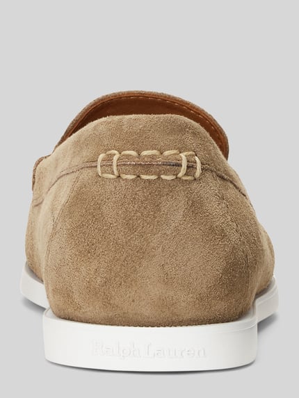 Polo Ralph Lauren Loafer aus echtem Rindsleder Beige 4