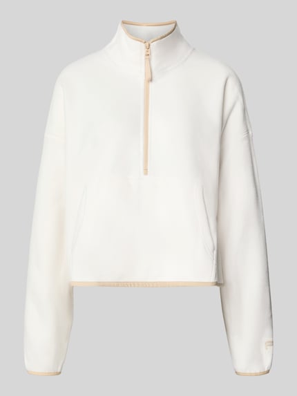 Relaxed Fit Pullover Troyer-Kragen Modell 'Polar' Shop The Look MANNEQUINE