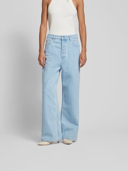 Nanushka Loose fit jeans van puur katoen Jeansblauw - 4