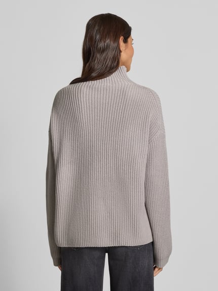 0039 Italy Loose fit gebreide pullover van een mix van kasjmier en wol, model 'LONA' Kit - 5