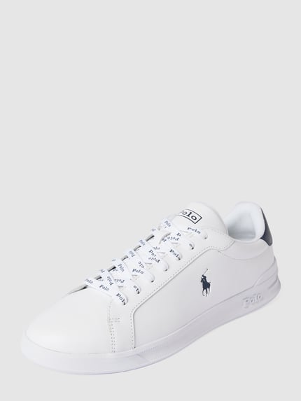 Polo Ralph Lauren Sneaker mit Label-Print Modell 'HERITAGE COURT II' Weiss 2